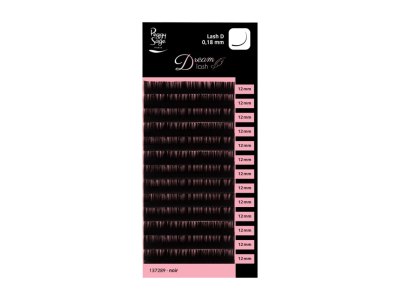 Peggy Sage Extension Βλεφαρίδων Κασετίνα Καμπύλη D/0.18mm/Ενιαίο Μέγεθος 12mm