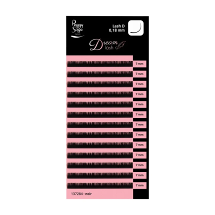 Peggy Sage Extension Βλεφαρίδων Κασετίνα 137284 Καμπύλη D/0.18mm/Ενιαίο Μέγεθος 7mm