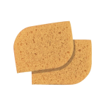 Peggy Sage Φυσικό Σφουγγάρι Ντεμακιγιάζ 5.3cm-8cm x2 - 2