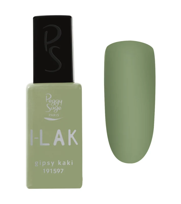 Peggy Sage I-LAK Ημιμόνιμο Βερνίκι Νυχιών Gipsy Kaki 11ml - Peggy Sage Ημιμόνιμα Βερνίκια I-LAK 11ml Peggy Sage I-LAK Ημιμόνιμο Βερνίκι Νυχιών Gipsy Kaki 11ml