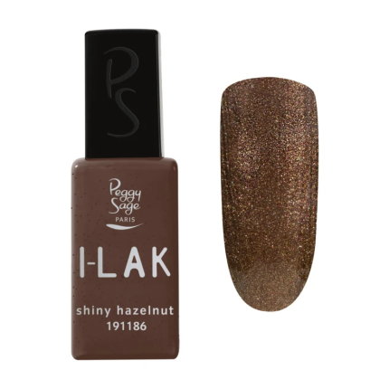Peggy Sage I-LAK Ημιμόνιμο Βερνίκι Νυχιών Shiny Hazelnut 11ml