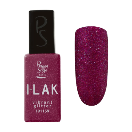 Peggy Sage I-LAK Ημιμόνιμο Βερνίκι Νυχιών Vibrant Glitter 11ml
