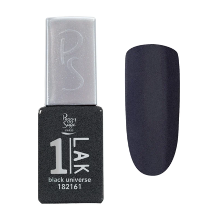 Peggy Sage 1-LAK Ημιμόνιμο Βερνίκι Νυχιών Black Universe 5ml