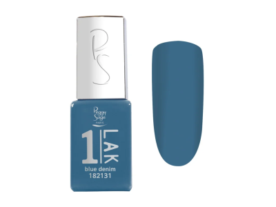 Peggy Sage 1-LAK Ημιμόνιμο Βερνίκι Νυχιών Blue Denim 5ml