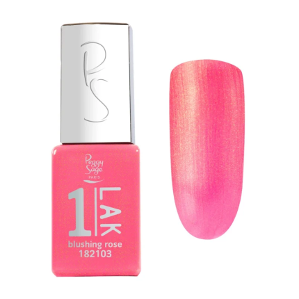 Peggy Sage 1-LAK Ημιμόνιμο Βερνίκι Νυχιών Blushing Rose 5ml - 2