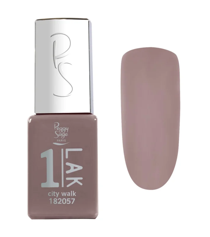 Peggy Sage 1-LAK ΗμιμόνιμοCity Walk 5ml - Peggy Sage 1-LAK Ημιμόνιμα Βερνίκια 3σε1 5ml Peggy Sage 1-LAK ΗμιμόνιμοCity Walk 5ml