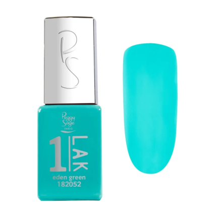 Peggy Sage 1-LAK Ημιμόνιμο Βερνίκι Νυχιών Eden Green 5ml - 2