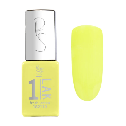 Peggy Sage 1-LAK Ημιμόνιμο Βερνίκι Νυχιών Fresh Lemon 5ml - 2