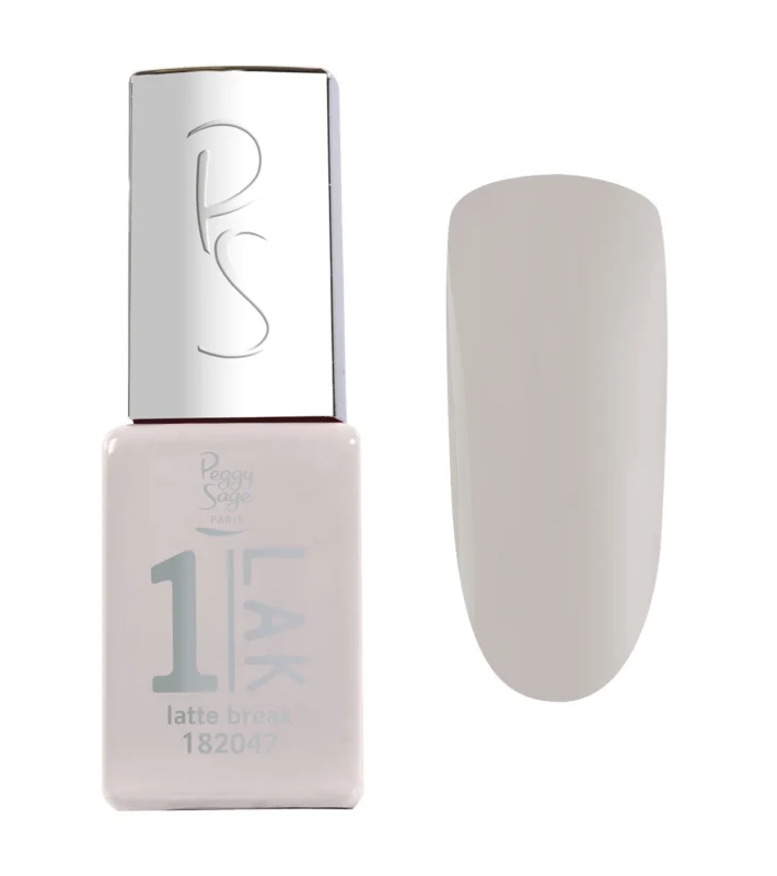 Peggy Sage 1-LAK Ημιμόνιμο Latte Break 5ml - Peggy Sage 1-LAK Ημιμόνιμα Βερνίκια 3σε1 5ml Peggy Sage 1-LAK Ημιμόνιμο Latte Break 5ml
