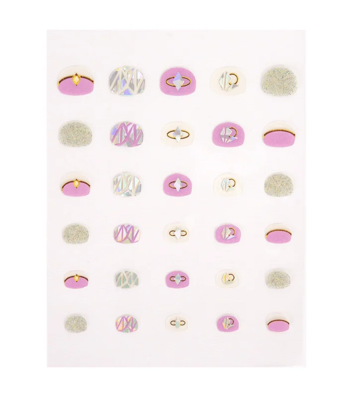 Peggy Sage Kids Glitter Παιδικά Αυτοκόλλητα Νυχιών 149288 - Διακόσμηση Νυχιών Peggy Sage Kids Glitter Παιδικά Αυτοκόλλητα Νυχιών 149288