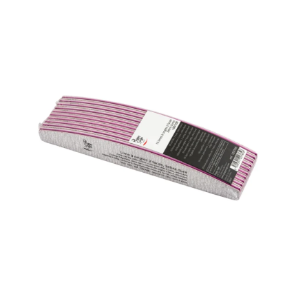 Peggy Sage Λίμα Νυχιών Μισοφέγγαρο Zebra 100/100 Πακέτο 10τμχ 2