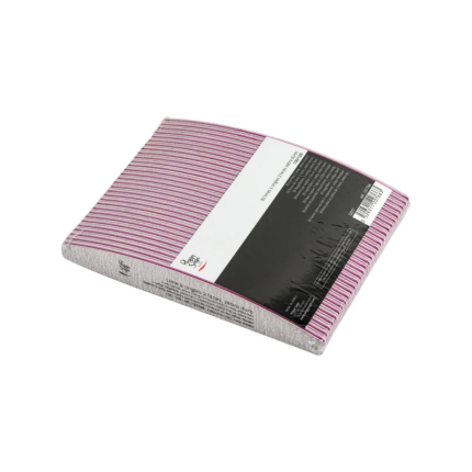 Peggy Sage Λίμα Νυχιών Μισοφέγγαρο Zebra 100/100 Πακέτο 30τμχ 2