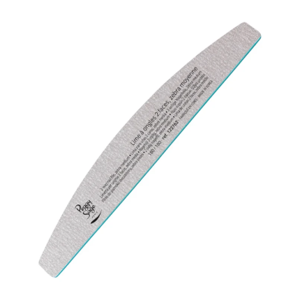 Peggy Sage Λίμα Νυχιών Μισοφέγγαρο Zebra 180/180 - 2