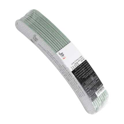 Peggy Sage Λίμα Νυχιών Μπανάνα Zebra 100/180 Πακέτο 10τμχ - 2