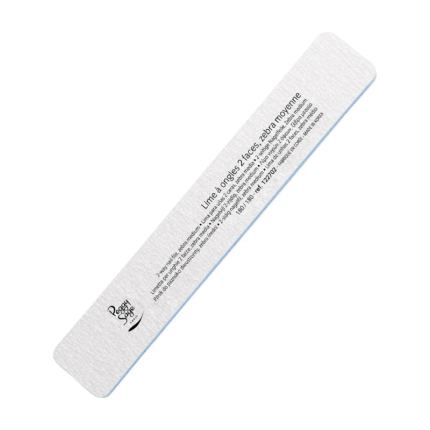 Peggy Sage Λίμα Νυχιών Ορθογώνια Zebra 180/180 - 2