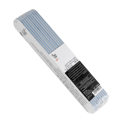 Peggy Sage Λίμα Νυχιών Zebra 180/180 Πακέτο 10τμχ 2