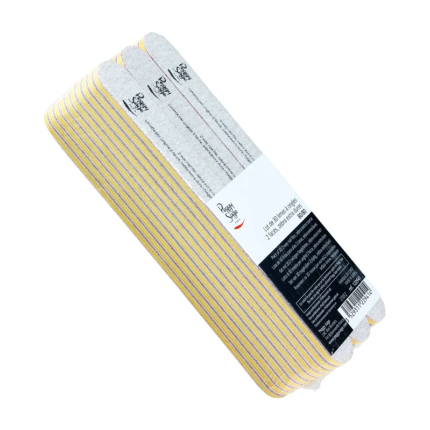 Peggy Sage Λίμα Νυχιών Zebra 80/80 Πακέτο 30τμχ