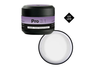 Peggy Sage Μεσαίας Ρευστότητας Gel Χτισίματος French Manicure Blanc Pro 3.1 UV&LED 15g product image