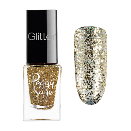 Peggy Sage Mini Βερνίκι Νυχιών Glitter Eline 5ml