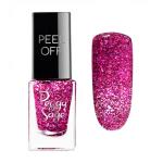 Peggy Sage Mini Peel Off Βερνίκι Νυχιών Pink Glitter 5ml - 2