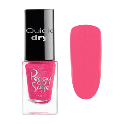 Peggy Sage Quick Dry Mini Βερνίκι Νυχιών Glitter Julie 5ml - 2