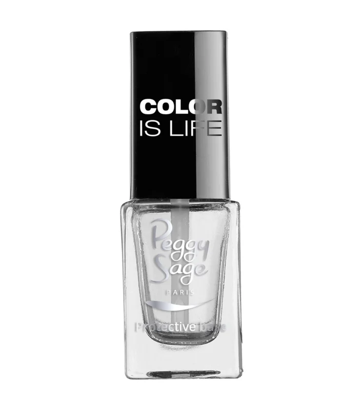 Peggy Sage Color Is Life Mini Βερνίνι Νυχιών Protective Base Coat 5ml - ΜΑΝΙΚΙΟΥΡ-ΠΕΝΤΙΚΙΟΥΡ Peggy Sage Color Is Life Mini Βερνίνι Νυχιών Protective Base Coat 5ml