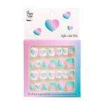 Peggy Sage Παιδικό Σετ Ψεύτικα Νυχιών Γαλάζια-Ρόζ x24