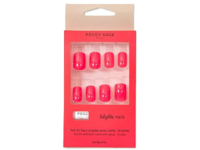 Peggy Sage Σετ Ψεύτικων Νυχιών Candy Pink 24τμχ product image