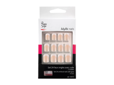 Peggy Sage Σετ Ψεύτικων Νυχιών French Large x24