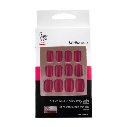 Peggy Sage Σετ Ψεύτικων Νυχιών Fuchsia x24