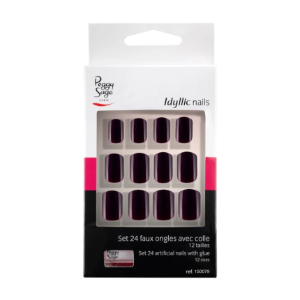 Peggy Sage Σετ Ψεύτικων Νυχιών Plum x24