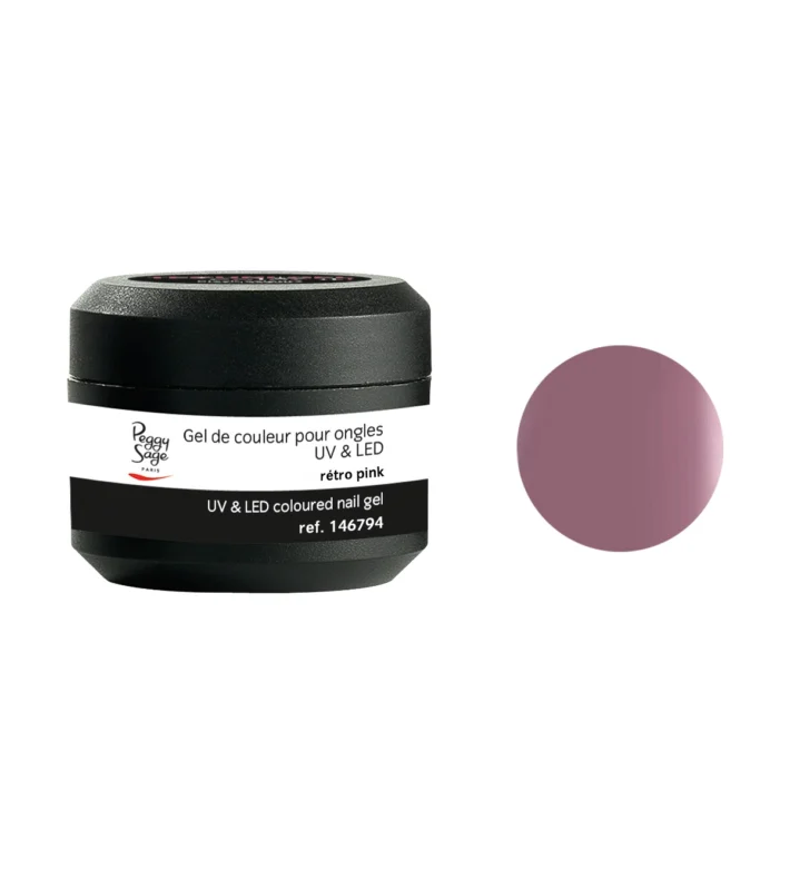 Peggy Sage Technigel Color It Retro Pink UV&LED 5g - ΜΑΝΙΚΙΟΥΡ-ΠΕΝΤΙΚΙΟΥΡ Peggy Sage Technigel Color It Retro Pink UV&LED 5g