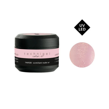 Peggy Sage Technigel Color It Scintillant Nude Or UV&LED 5g