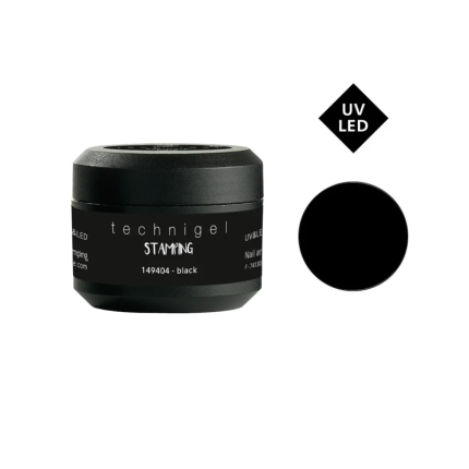 Peggy Sage Technigel Stamping Gel Black UV/LED 5g