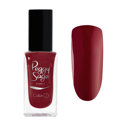 Peggy Sage Color 2 Βερνίκι Νυχιών Chestnut Red 11ml - 2