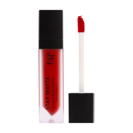 Peggy Sage Υγρό Κραγιόν Χειλιών Stay Matte Roby Red 6ml