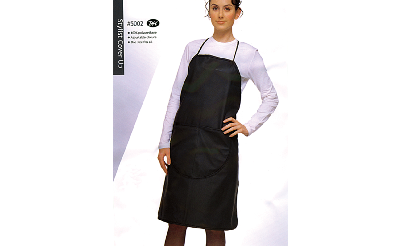 Ποδιά Αισθητικής & Κομμωτηρίου Με Τσέπες Και Γιακά Λευκή Small