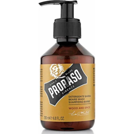 Proraso Beard Wash Wood And Spice 200ml - 2