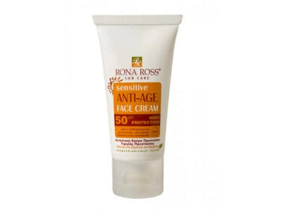 Rona Ross Sun Care Face Cream Αντηλιακή Κρέμα 50SPF 50ml