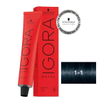 Schwarzkopf Igora Royal Βαφή Μαλλιών 1-1 Μαύρο Μπλε 60ml 2