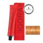 Schwarzkopf Igora Royal Βαφή Μαλλιών 9-7 Ξανθό Πολύ Ανοιχτό Χάλκινο 60ml 2