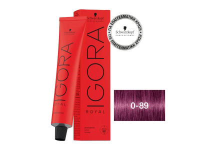 Schwarzkopf Igora Royal Βαφή Μαλλιών Κόκκινο Βιολέ Μίξτον 60ml product image