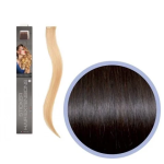 Seiseta Tape-in Extension 100% Φυσικό Μαλλί 4 Καστανό /1τμχ 50-55cm 3