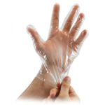 Soft Touch Γάντια Διαφανή Μιας Χρήσης Σαγρέ Medium 100τμχ 2