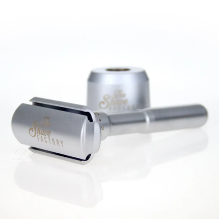 The Shave Factory Safety Razor Adjustable Matte With Stand - 2
