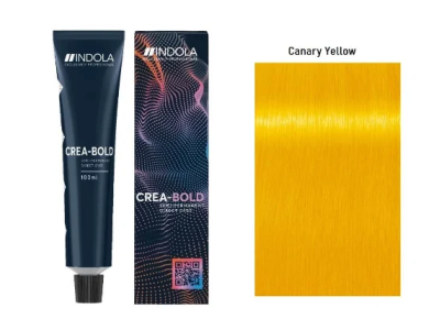 Βαφή Μαλλιών Indola Crea Bold Canary Yellow Κίτρινο 100ml