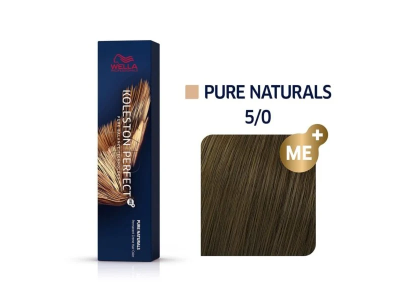 Wella Koleston Βαφή Μαλλιών 5/0 Καστανό Ανοιχτό Φυσικό 60ml product image