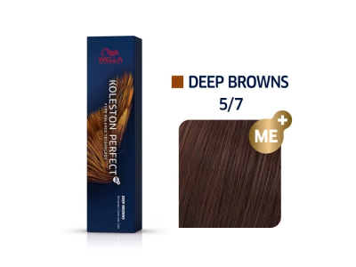 Wella Koleston Βαφή Μαλλιών 5/7 Καστανό Ανοιχτό Καφέ 60ml