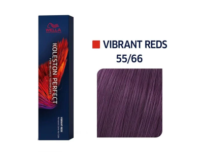 Wella Koleston Βαφή Μαλλιών 55/66 Έντονο Καστανό Ανοιχτό Έντονο Βιολέ 60ml