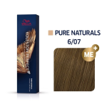 Wella Koleston Βαφή Μαλλιών 6/07 Ξανθό Σκούρο Φυσικό Καφέ 60ml